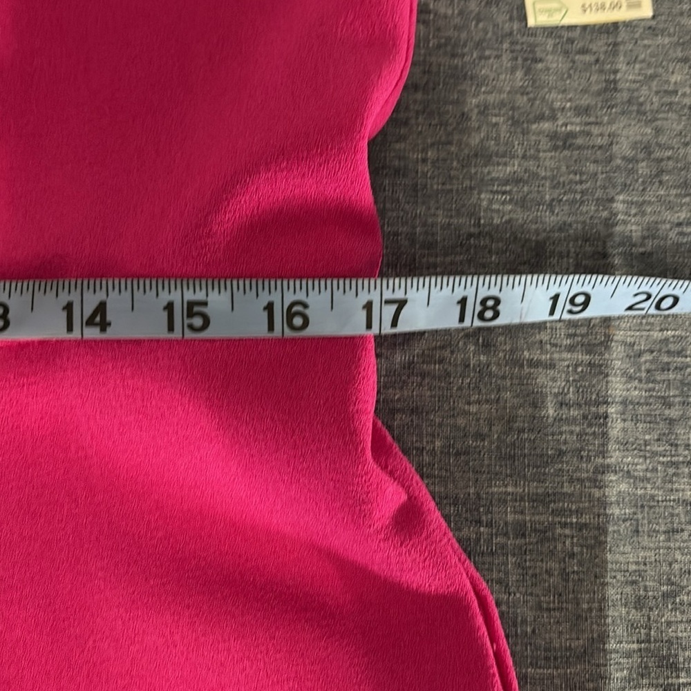 Julia Jordan Women’s Sz 14 Fuscia Back Zip Wide Leg Pantsuit - Picture 7 of 7